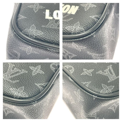 Louis Vuitton M43677 Monogram Eclipse PVC Danube PM Vivienne Shoulder Bag