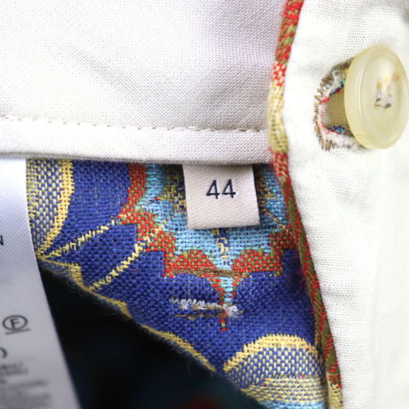 Gucci 675277 Z8asy GG Kaleidoscope Equestrian Inspired Lambleather Used Pants