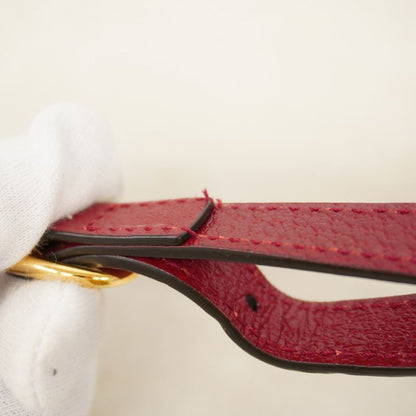 Gucci Shoulder Bag GG Supreme Doraemon 647784 PVC Beige Red Gold Hardware Women