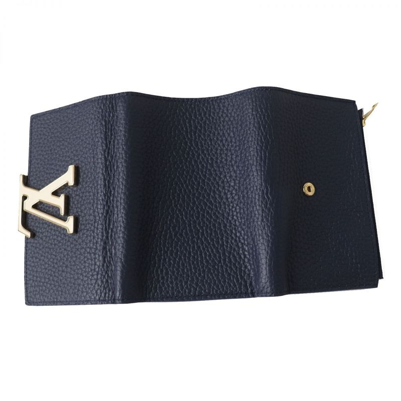 LV Louis Vuitton M82046 Ladies Portefeuille Capucines Compact Wallet