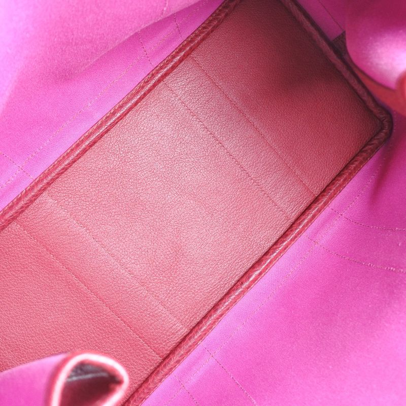 Hermes Garden Party PM Toile Officier Red □L Ladies Handbag