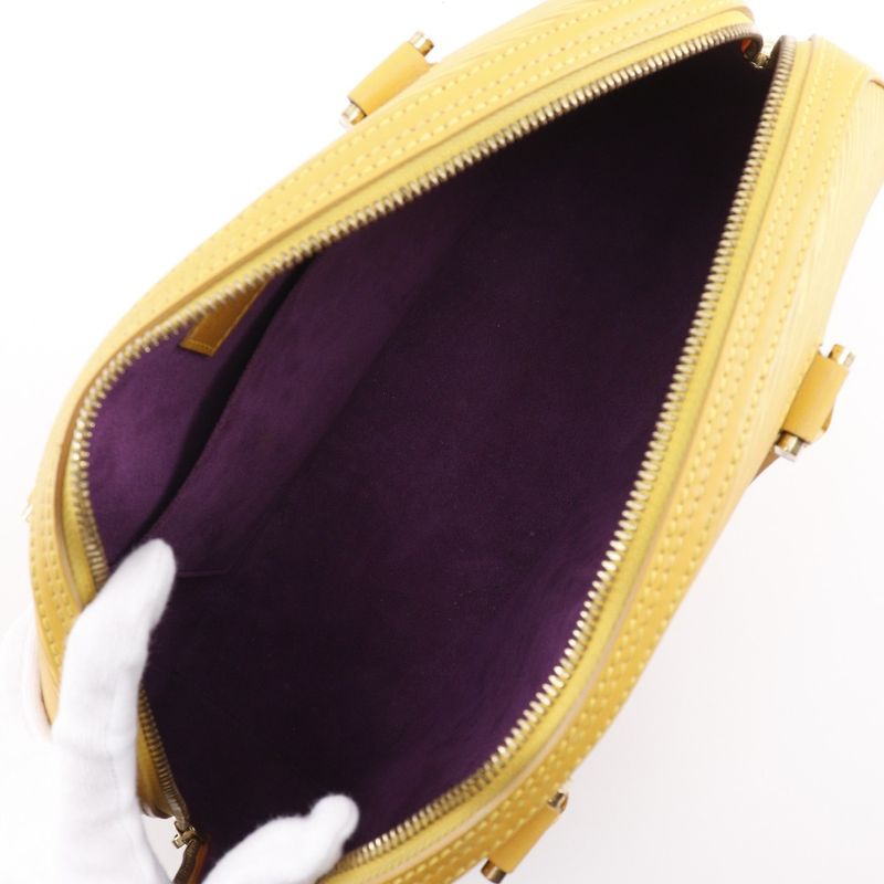 Louis Vuitton Jasmine M52089 Epi Leather Tassili Yellow Th0969 Ladies Handbag