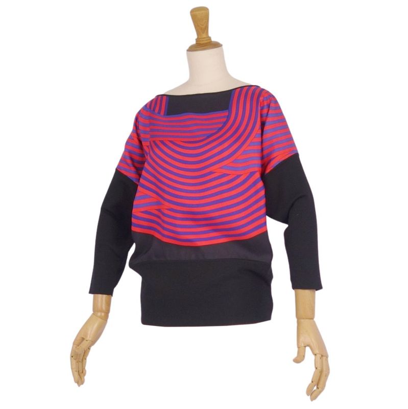 Hermes Knit Sweater Pullover Silk Switch T