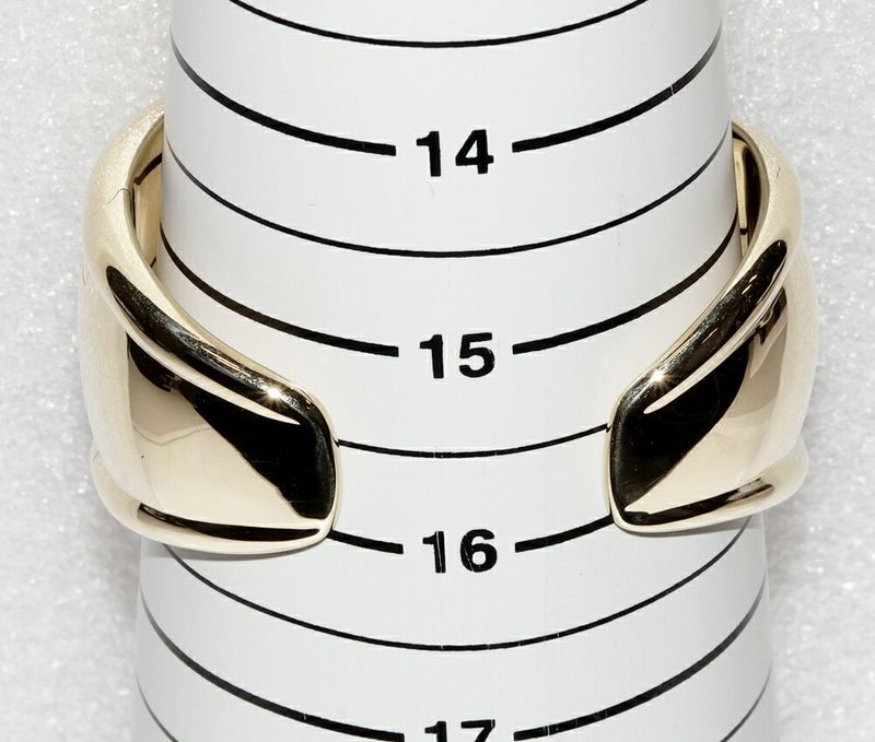 Tiffany & Co Bracelet Bangle 18K Yellow Gold Taiga - Iron (taiga - Eye) Elsa