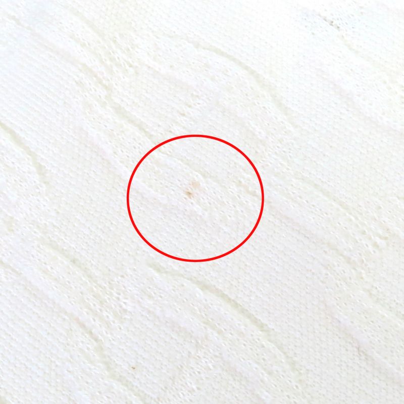 Hermes Cotton Cashmere Chaine D'ancre Pattern Large Shawl Scarf Off White Made