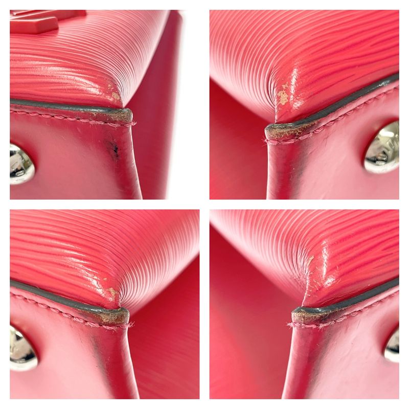 Louis Vuitton M51347 Epi Leather Cles Vert PM Hot Pink 365194 Shoulder Bag