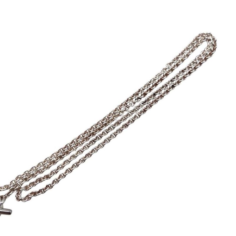 Hermes Necklace Amulet H Ex Libris Cloussel Serie Pendant Ag925 Silver Hermes