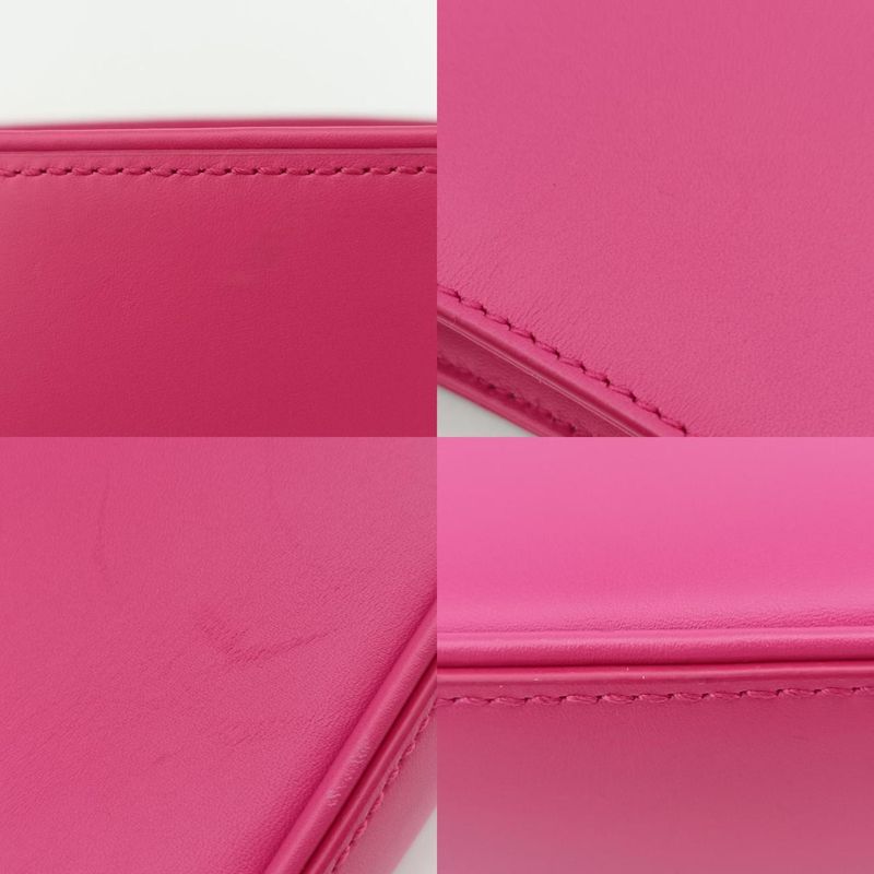 Yves Saint Laurentyves Saint Laurentle 5 A 7 Mini Hobo Rose Redleather 657228plb