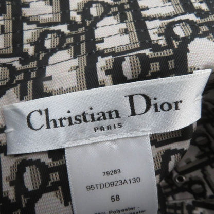 Christian DIOR 95tdd923a130 Teddy-d Obscure Pattern Bob Hat Black 58 Storage