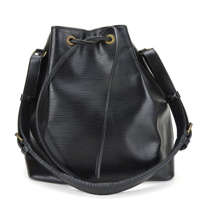 Louis Vuitton Shoulder Bag Petit Noe M59012 Epi Leather Noir Black Gold
