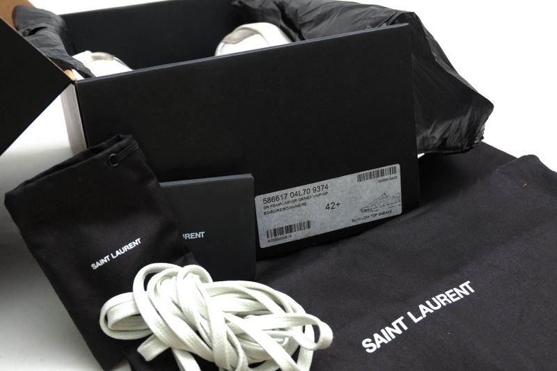 Saint Laurent/Yves Saint Laurent Shoes Sneakers Shoes Low-Cut Men Leather