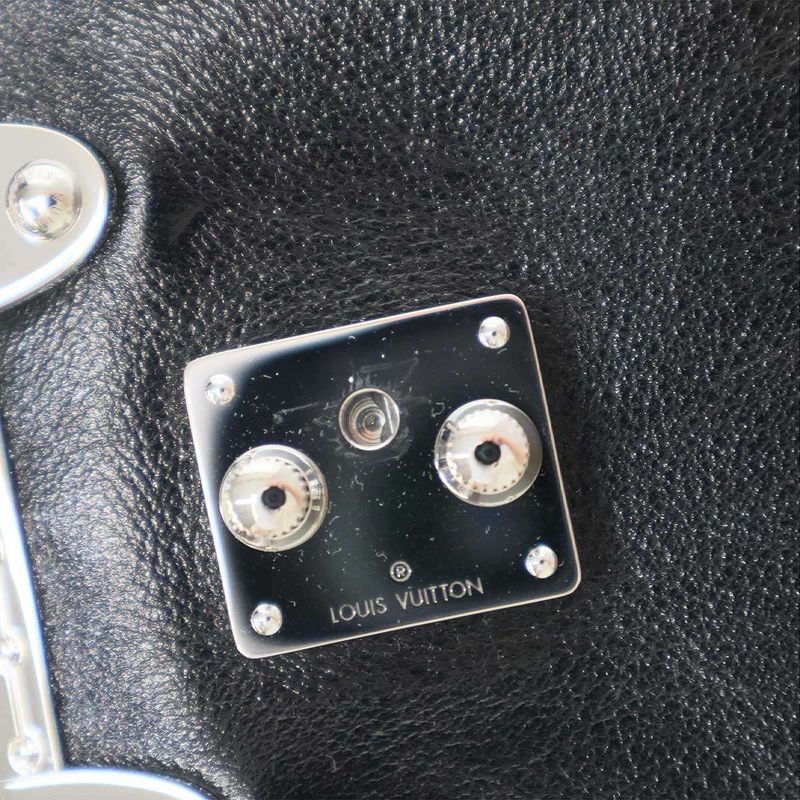 Louis Vuitton Slim Trunk Bag Slim Trunk Shoulder Bag M25445 Black