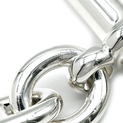 Hermes Bracelet Chaine D'ancre MM Silver 925 Silver 14 Frames Star Ring Silver