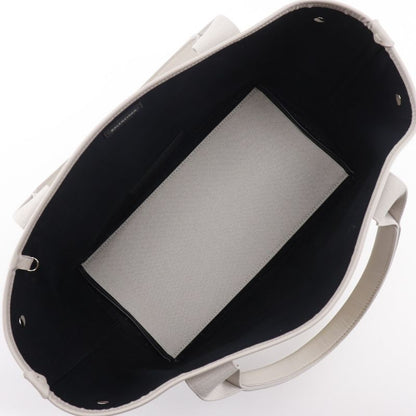 Balenciaga Navy Cabas S 339933 Canvas Light Grey Unisex Tote Bag