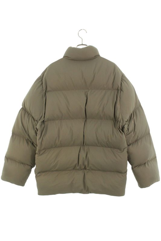 Balenciaga 681440 Tjo03 Grey Quilted Down Jacket Men's XXS