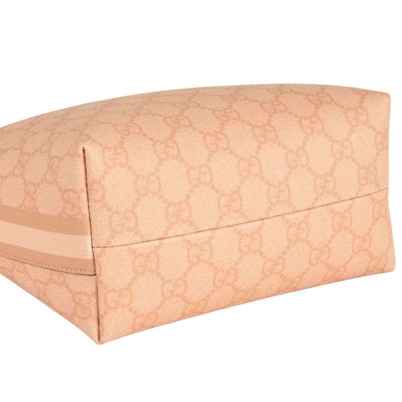 Gucci Ophidia Super Mini Shoulder Bag In GG Supreme Canvas 795170 Pink