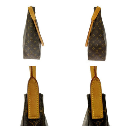 Louis Vuitton M51145 Monogram PVC Looping GM Shoulder Bag Brown 333551 Shoulder