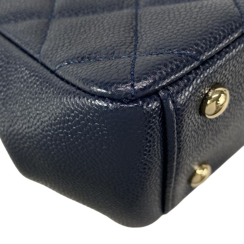 Chanel Shoulder Bag Business Affinity Small/matelasse /small Top Handle Flap