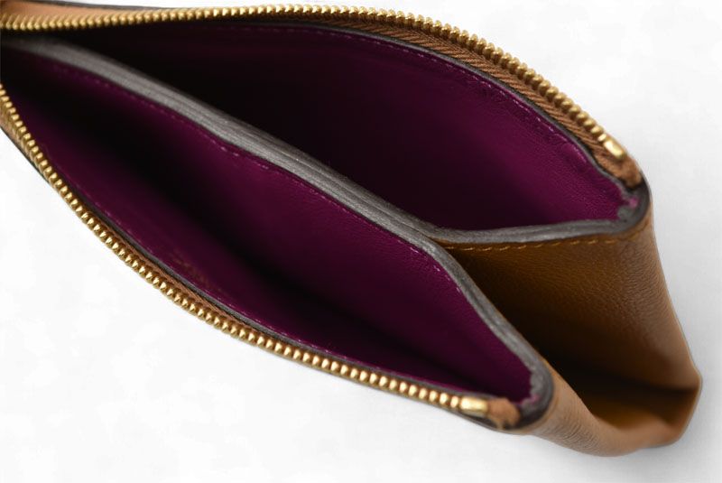 Hermes Card Case Coin Case Mini Pouch Hermes Flat Attou PM Leather D Engraved