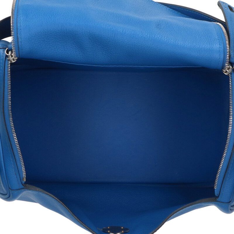 Hermes Lindy 26 C Engraved Svhardware Evercolor Shoulder Bag Women 26