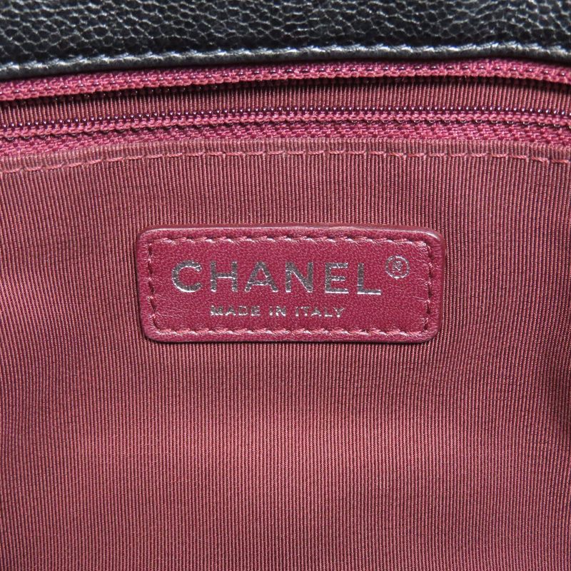 Chanel Matelasse Chain Shoulder Silver Hardware 2WAY Shoulder Bag Grained