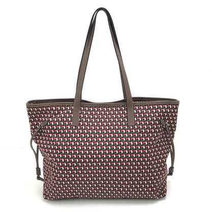 Prada Tote Bag Miss Ing Shoulder Strap Signs of Use Nylon B4001t Red