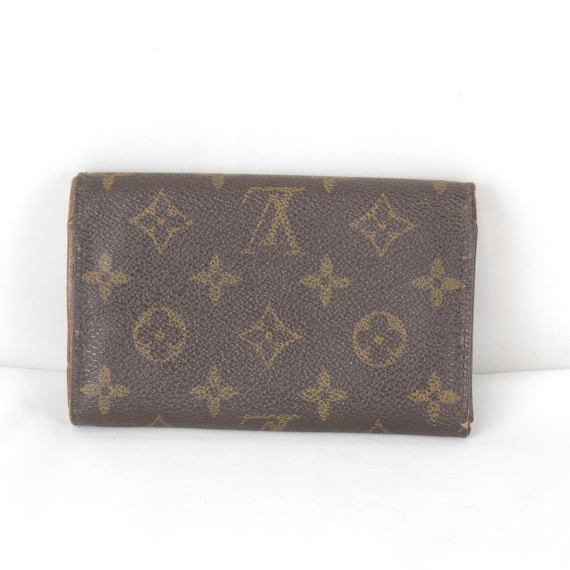 Louis Vuitton Portmonnaie Bietresole M61730 Bifold Wallet Monogram Canvas