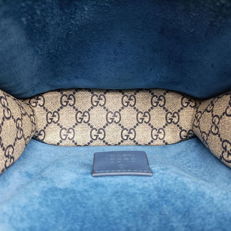 Gucci Dionysus Beige Blue And Multicolor PVC Coated Canvas 421970 G020938151