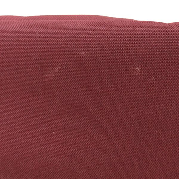 Hermes 2-Way Bag Sac de Pansage Groom Cotton Polyurethane Polyamide Rouge Ash