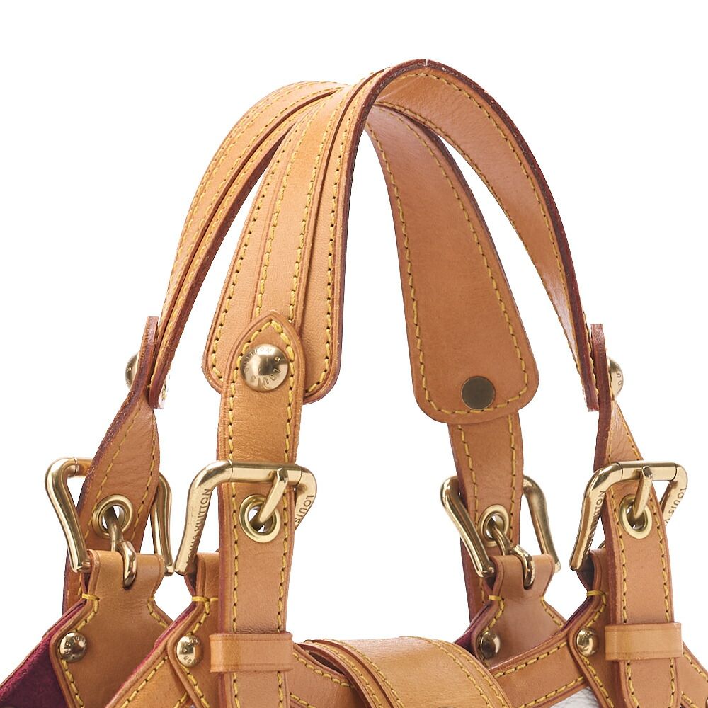 Louis Vuitton Monogram Monogram Multicolor Theda PM Handbag White Multicolor