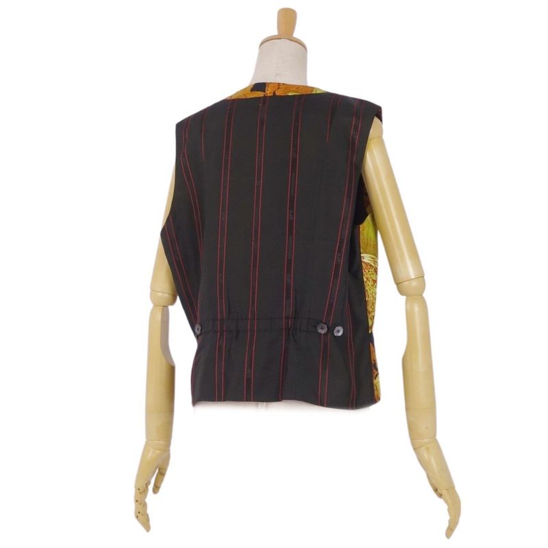 Hermes Margiela Period Vest Gilet Sleeveless All Over Silk 1