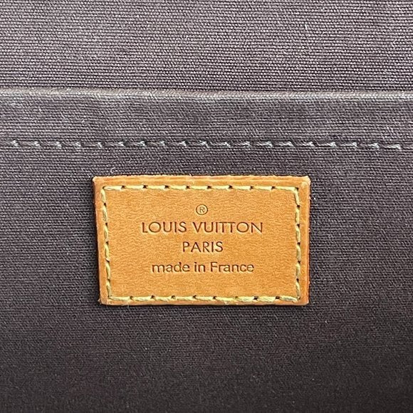 Louis Vuitton Vernis Rosewood Avenue Bag Monogram Tote Amarante