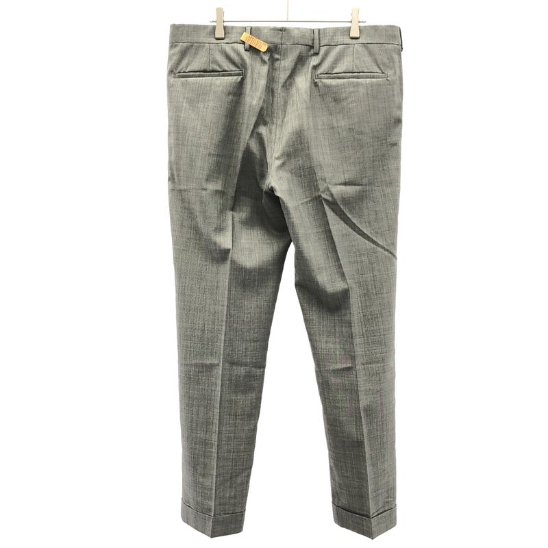 Prada Wool 2b Tailored Jacket and Slacks Pants Setup Suit Uae492 Gray 50