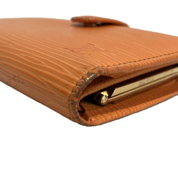 Louis Vuitton Epi Portefeuille Viennois M6324h Clasping Bifold Wallet Women