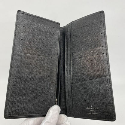 Louis Vuitton Damier Graphite Portefeuille Blazer N62665 Black Men's Long Wallet