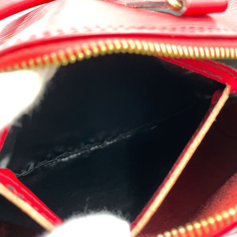 Louis Vuitton Speedy 25 Epi Castilian Red Leather Red Handbag Gold M43017