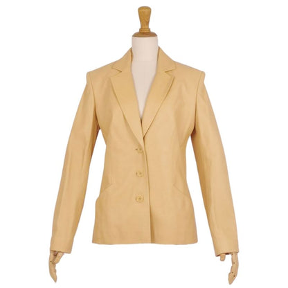 Loewe Jacket Leather Jacket Lamb Leather Outerwear Leather