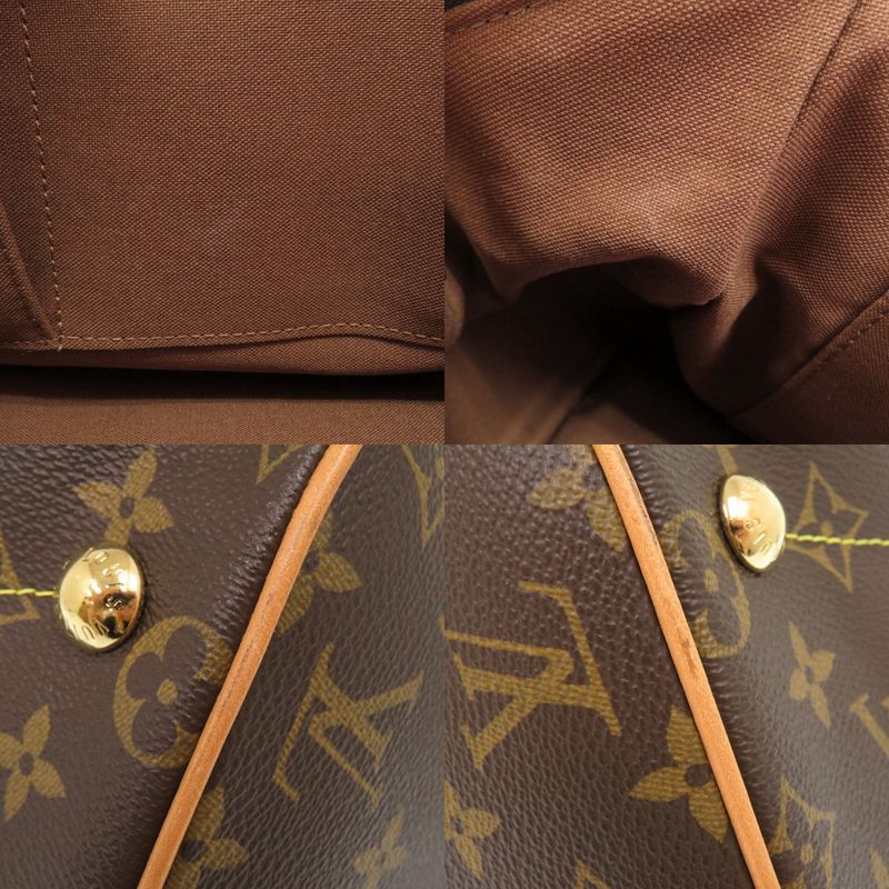 Louis Vuitton Tivoli GM Monogram M40144 Brown Handbag LV 0416 Louis Vuitton
