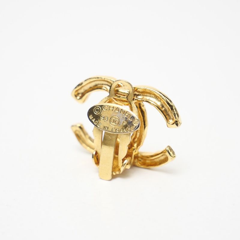 Chanel Vintage Earring 93P One Ear CC Logo Coco Logo Made In France 20250901