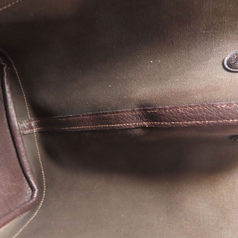 Hermes Garden Party PM Silver Hardware Tote Bag Toile Offiche Women