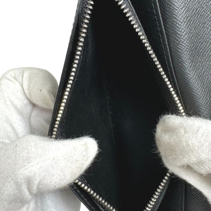 Louis Vuitton M30501 Taiga Portefeuille Blazer Long Wallet Louis Vuitton Black