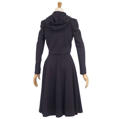 Vintage Hermes Dress Hooded Lo