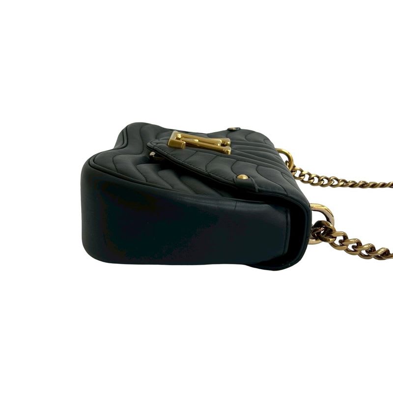 Louis Vuitton New Wave Leather 2-Way Chain Shoulder Bag Handbag