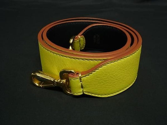 BAG Shoulder Strap For Fendi Leather Bags Yellow Ladies Fs4732