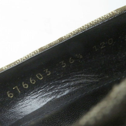 Gucci×Balenciaga 676603 GG Canvas Logo Pointed Toe Pumps 36 1/2 Made In Italy