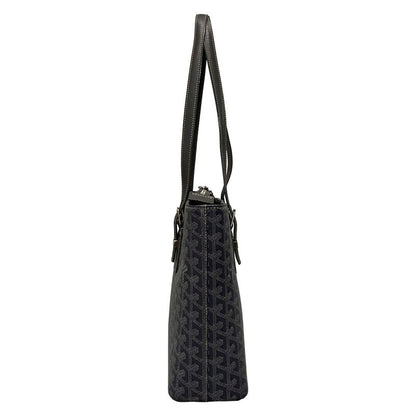 Goyard Shoulder Bag Mali Gallant MM Gray Leather