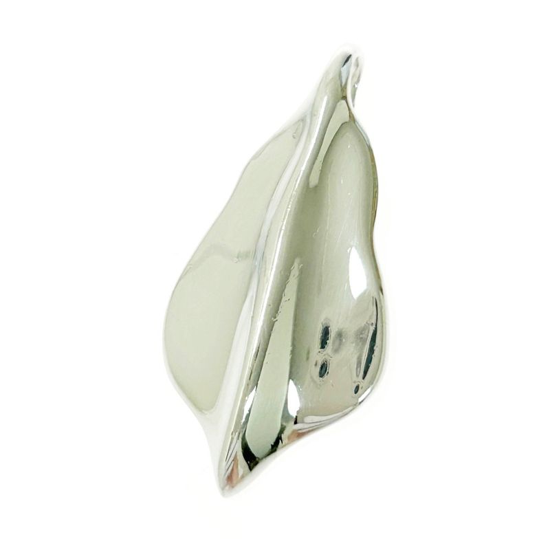 Tiffany & Co Silver Leaf Necklace Top 7.0g 925 Engraved 477584 Pendant Top