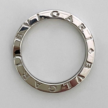Bulgari Key Ring Silver Logomania Polished Ag 925