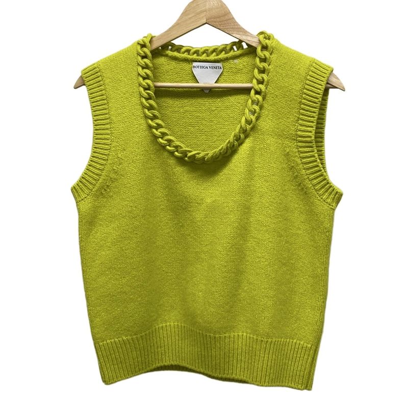 Bottega Veneta Vest Size M Women's - Yellow Green