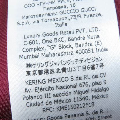 Gucci 691396 Tweed Shorts With Horseshoe Buttons Red Greenish 42 Made In Italy